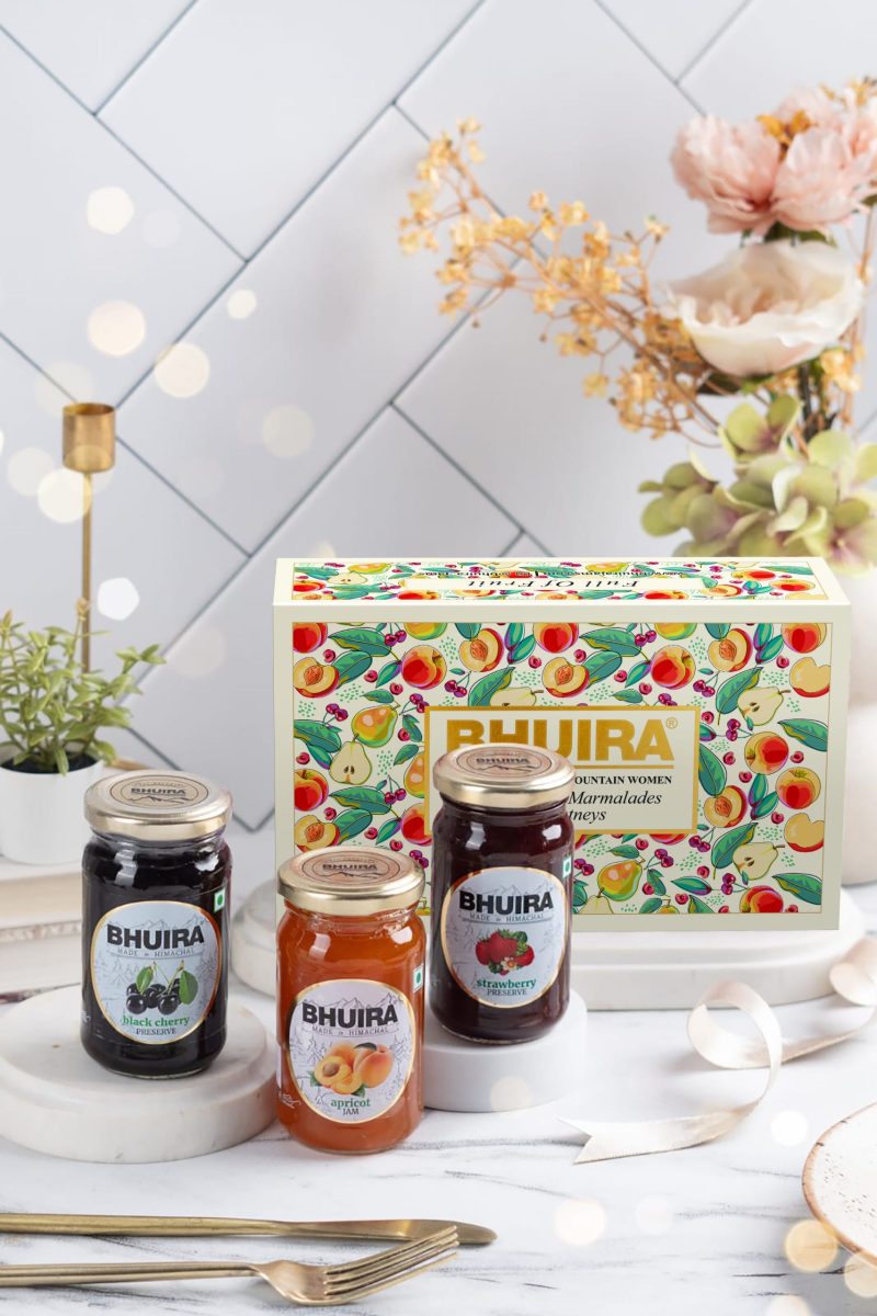 Customized Jam Gift Set - Pack of 3 Bottles