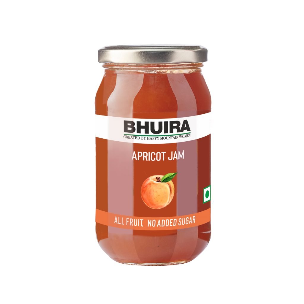 Apricot Jam with No Added Sugar 240gm Bhuira Jams
