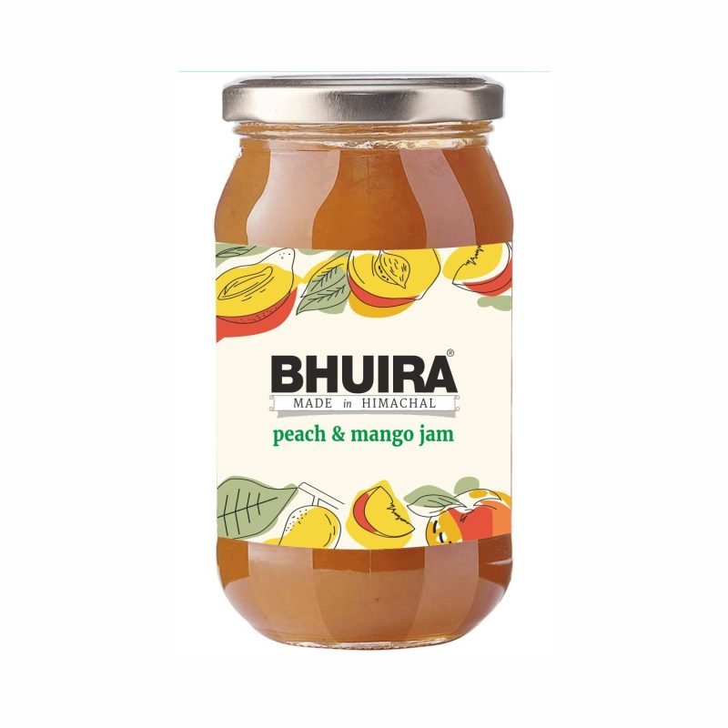 NEW Peach & Mango Jam - 240gms