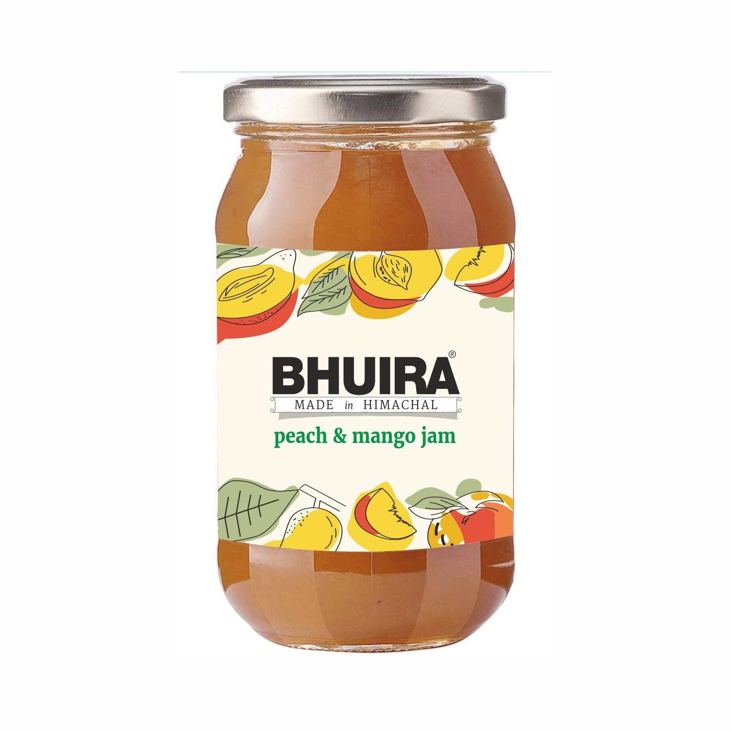 NEW Peach & Mango Jam - 240gms