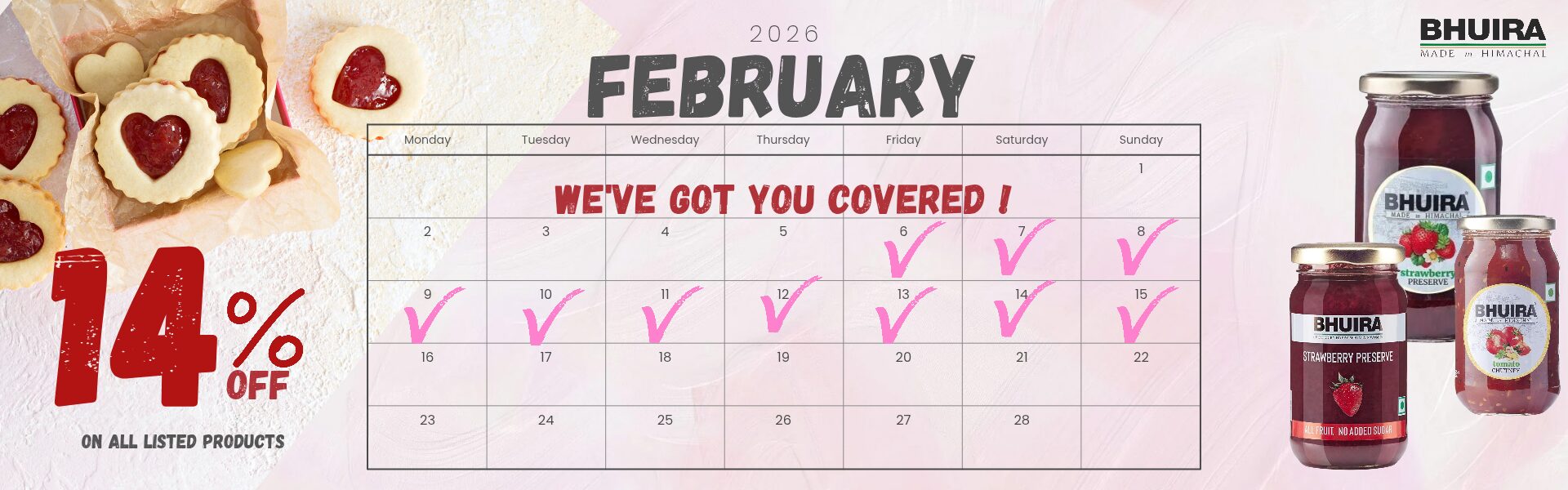 Calendar Feb Sale Desktop